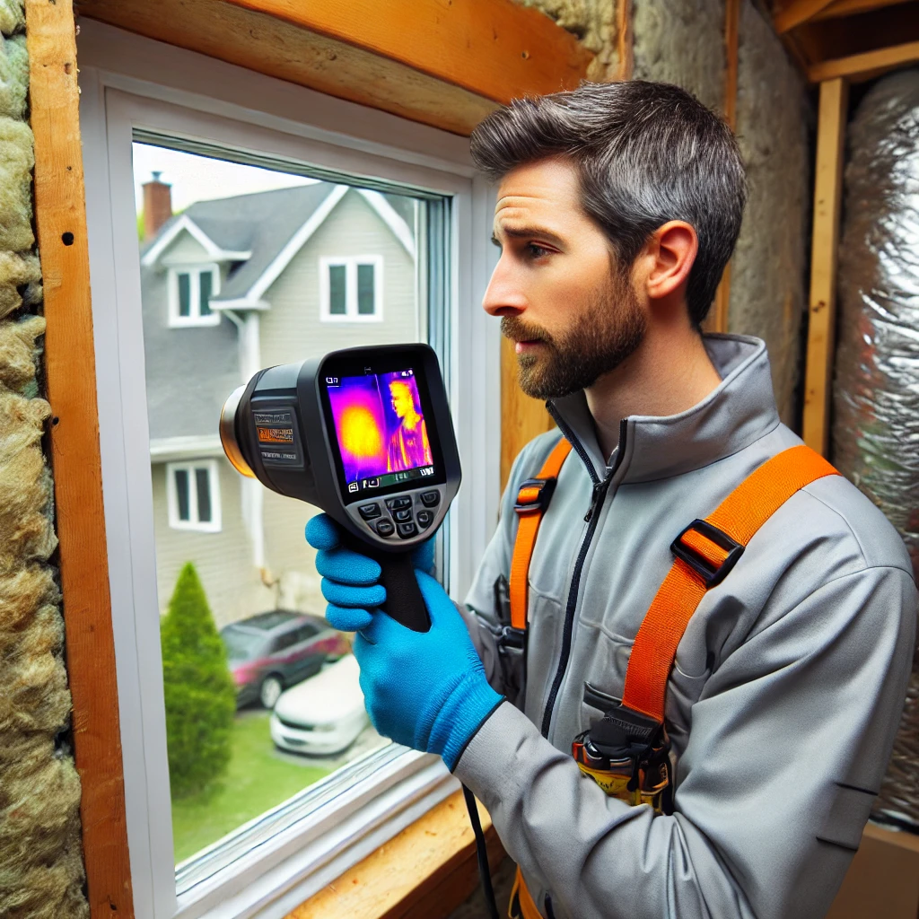 Basement insulation experts installing high-quality insulation in Ottawa home basement